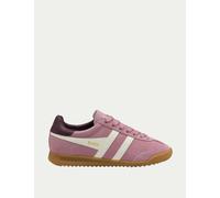 Gola Torpedo Suede Colour Block Trainers Pink Mix