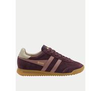 Gola Torpedo Suede Trainers Brown Mix