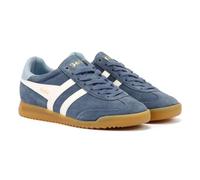 (Blue, 6 (Adults')) Gola Torpedo Suede Women's Moonlight/White Trainers