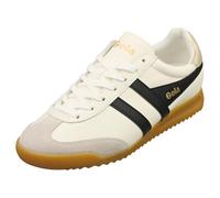 Gola Torpedo Womens Casual Trainers in Off White Black - 9 UK