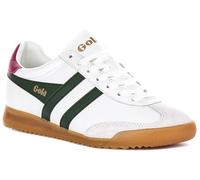 Gola Torpedo Womens Casual Trainers in White Green - 7 UK