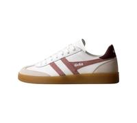 Gola Women's Viper Leather, White Brown Pink Windsor Wine Gum, 7 UK
