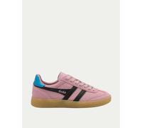 Gola Viper Suede Colour Block Trainers Pink Mix