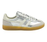 Gola Viper W Silver Leather Womens Trainers CLB783-JW