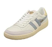 Gola Falcon Womens White Blue Casual Trainers - 6 UK