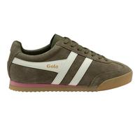 Gola Womens Apollo, Khaki/Off White/Coral Pink/Gum, 8.5