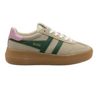 Gola Women's Athena Sneaker, Bone/Evergreen/Candy/Gum, 6 UK