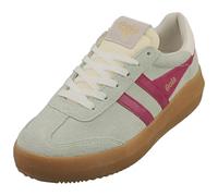 Gola Women's Athena Sneaker, Matcha/Fuchsia/Off White/Gum, 7 UK