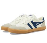 Gola Badminton Womens Casual Trainers in Off White Navy - 6 UK