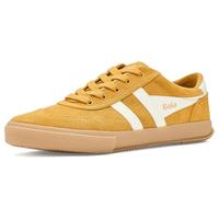 Gola Womens Badminton Suede, Sun/Off White/Gum, 7