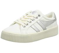 Gola Women's Baseline Mark Cox Sneaker, Off White/Silver, 3 UK
