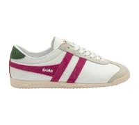(6) Gola Bullet Pure Womens Fashion Trainers in White Fuchsia