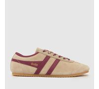 Gola Women's Cleora Trainers in Grey & Burgundy, Suede, Size: 8 UK 8 (EU 41)