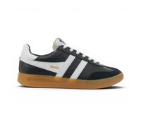 Gola Women's Cyclone Leather Black/White/Gum Sneakers CLB743BH (US)