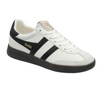 Gola Cyclone Leather Trainers, White/Black