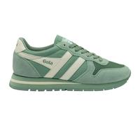Gola Daytona 88 Womens Classic Trainers in Green Off White - 5 UK