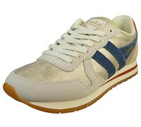 Gola Women's Daytona Blaze Sneaker, Gold/Ink/Orange Spice, 7 UK