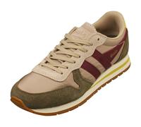 Gola Women's Daytona Chute Sneaker, Bone/Khaki/Cerise, 6 UK