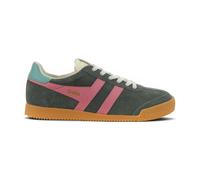 Gola Women's Elan Dark Khaki/Bubblegum/Sea Mist Sneakers CLB538NK (US)