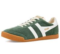 Gola Elan Women's Suede Trainers in Pink, Evergreen White, 6.5 UK