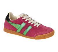 Gola Women's Elan Glitz Sneaker, Fuchsia/Emerald/Black, 8.5