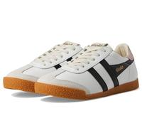 Gola Elan Leather Women's White/Black/Chalk Pink Trainers UK 7