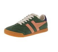 Gola Women's Elan Sneaker, Evergreen/Terracotta/Plum, 7 UK