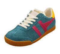 Gola Women's Elan Sneaker, Peacock/Fuchsia/Sun, 3 UK