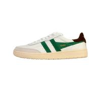 Gola Womens Falcon, White/Emerald/Dark Brown, 11