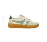 Gola Women's Grandslam Elite White/Surf/Evergreen/Gum Sneakers CLB621XE (US)