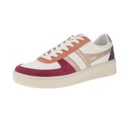 Gola Grandslam Quadrant Womens Fashion Trainers in Off White Cerise - 4 UK