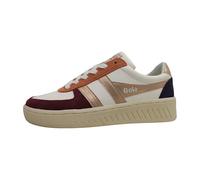 Gola Women's Grandslam Quadrant Fashion Sneakers, White, 4 UK