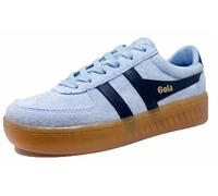Gola Womens Grandslam Suede, Air/Navy/Gum, 8