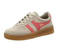 Gola Womens Grandslam Suede, Bone/Coral/Gum, 5