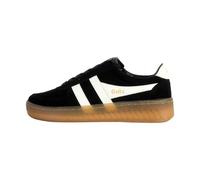 (Black, 7 (Adults')) Gola Grandslam Suede Women's Black/Off White Trainers