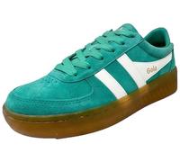 Gola Womens Grandslam Suede, Jade/Off White/Gum, 8
