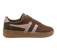Gola Womens Grandslam Suede, Otter/Chalk Pink/Gum, 7.5