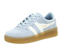 Gola Women's Grandslam Suede Sneaker, Air/Off White/Gum, 3 UK