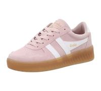 Gola Women's Grandslam Suede Sneaker, Rose/Off White/Gum, 3 UK