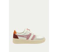 Gola Women's Grandslam Trident Flatform Trainers - 5 - White Mix, White Mix
