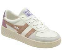 Gola Women's Grandslam Trident Sneaker, White/Cameo/Lily, 7 UK