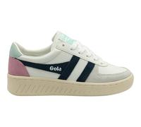 Gola Women's Grandslam Trident Sneaker, White/Navy/Surf, 8.5