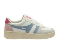 Gola Grandslam Trident Women's Lace-Up Low Shoes, White Air Fluro Pink, 9 UK