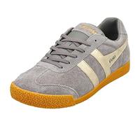 (6) Gola Harrier Mirror Womens Classic Trainers in Ash Gold