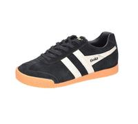 Gola Women's Harrier Mirror Fashion Sneakers, Black Gold Gum, 6.5 UK