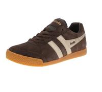 Gola Women's Harrier Mirror Sneaker, Mocha/Gold/Gum, 5 UK