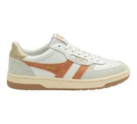 Gola Women's Hawk Sneaker, White/Terracotta/Gold, 7.5