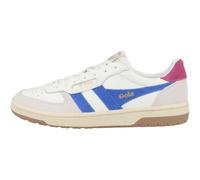 Gola Women's Hawk Sneakers, White/Pacific/Fuschia, 5