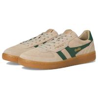 Gola Women's Hawk Suede '86 Sneaker, Bone/Evergreen/Gum, 9.5