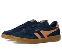 Gola Women's Hawk Suede '86 Sneaker, Navy/Terracotta/Gum, 6 UK